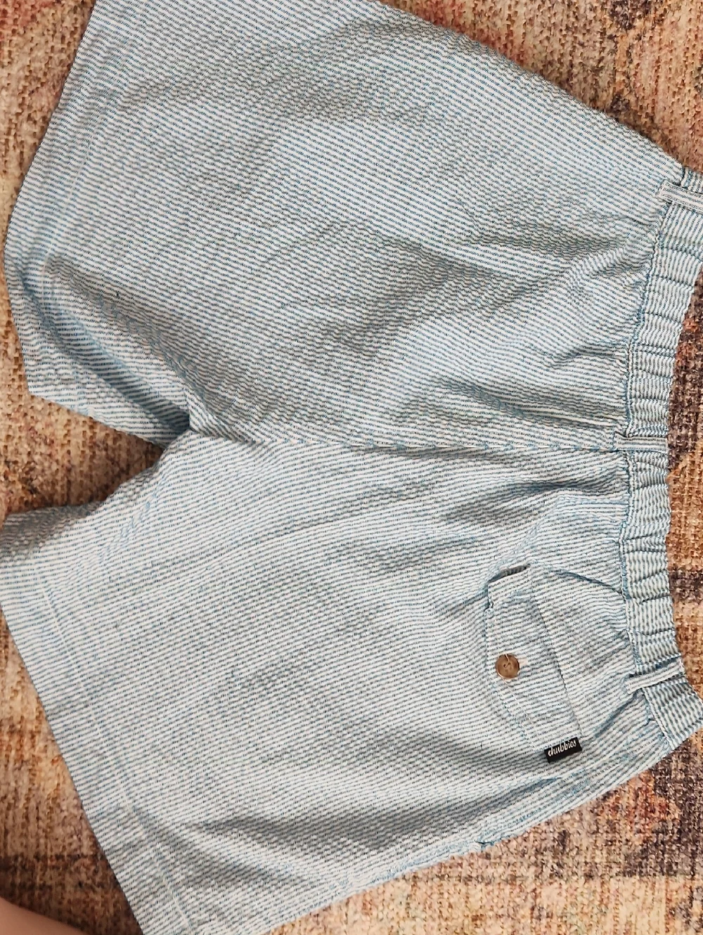 CHUBBIES Men's Bushwood Seersucker Shorts Size Medium - Picture 6 of 13